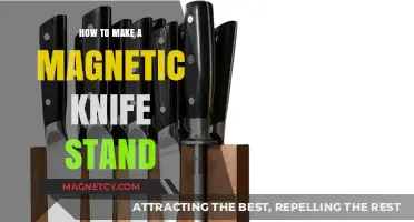 Crafting a Magnetic Knife Stand: A DIY Guide for Kitchen Enthusiasts