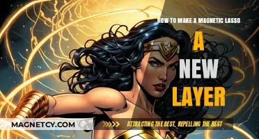 Crafting a Magnetic Lasso: A Step-by-Step Guide to Creating a New Layer