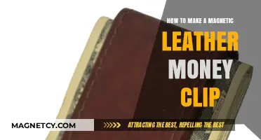 Crafting a Sleek Magnetic Leather Money Clip: A DIY Guide