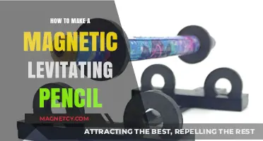 DIY Magnetic Levitation: Crafting a Floating Pencil Illusion
