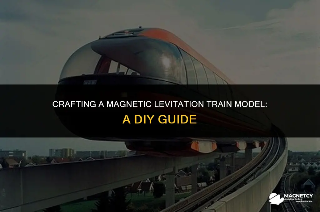 how to make a magnetic levitation train model