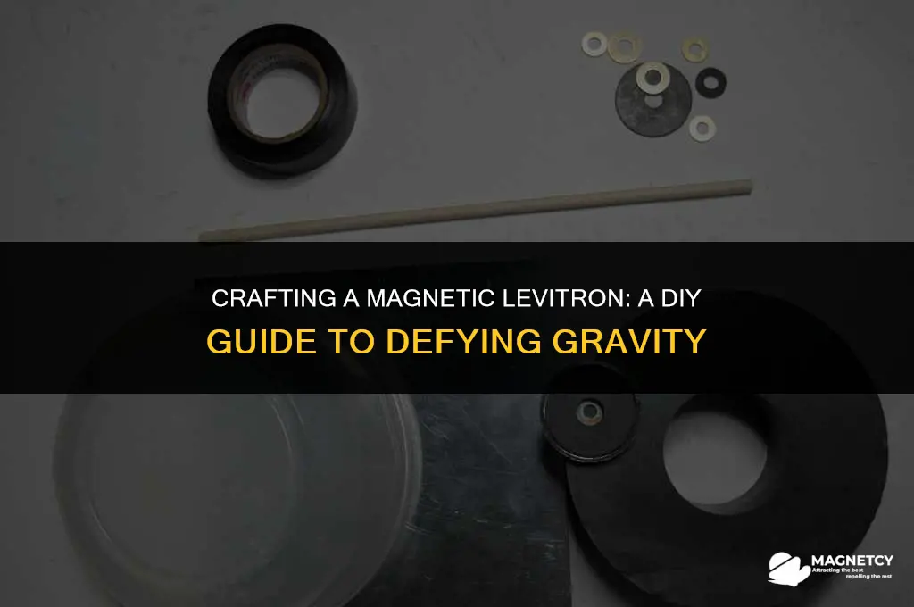 how to make a magnetic levitron