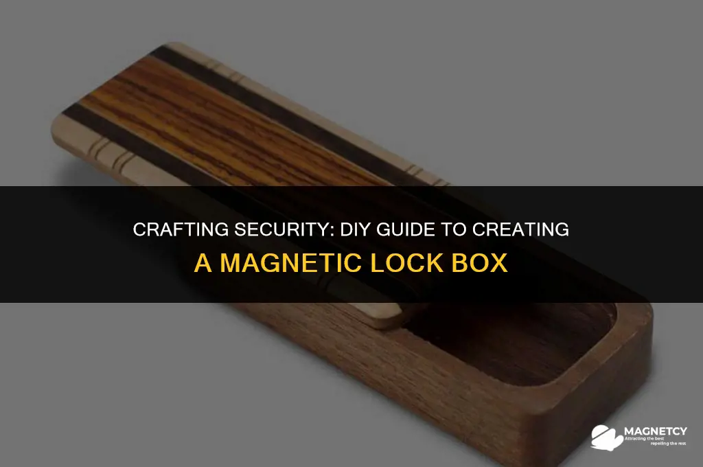 how to make a magnetic lock box