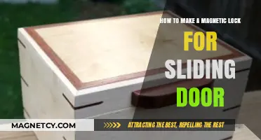 DIY Magnetic Lock: Securing Your Sliding Door Made Easy