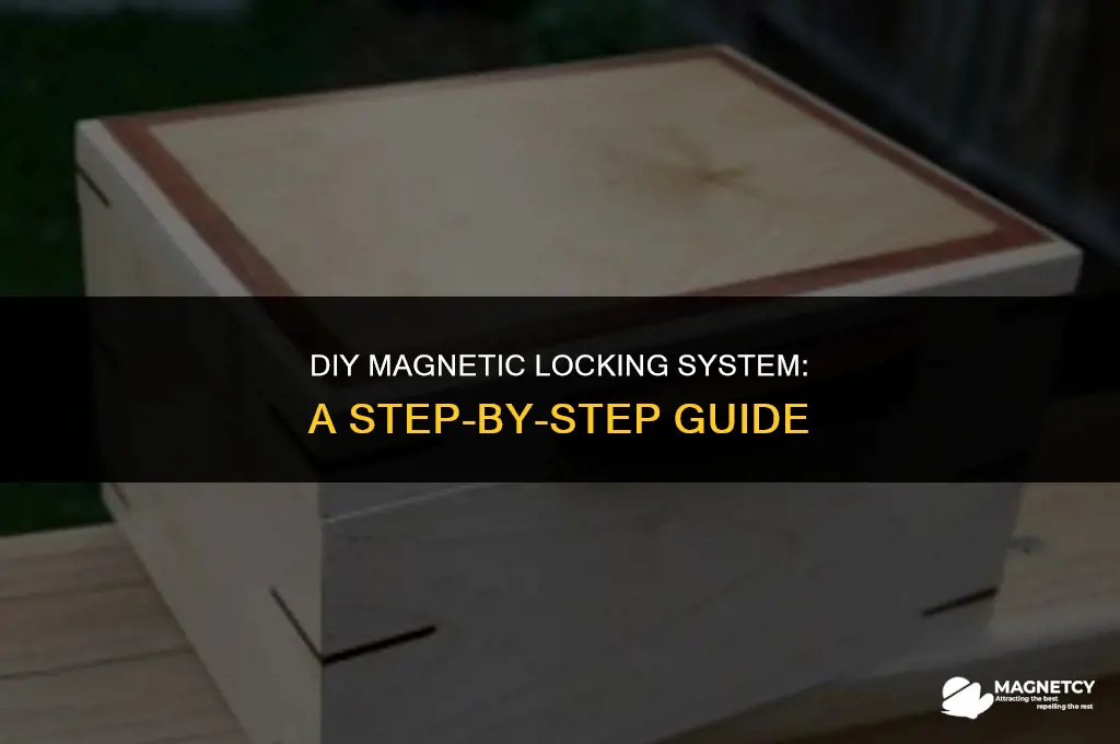 how to make a magnetic locking system