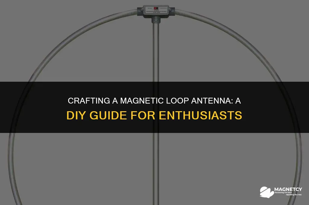 how to make a magnetic loop antenna