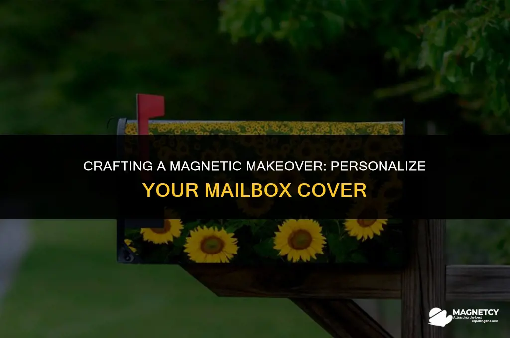how to make a magnetic mailbox cover