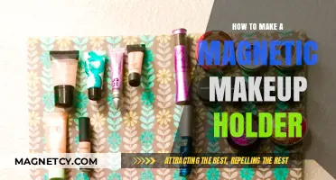 DIY Magnetic Makeup Holder: Organize Your Beauty Essentials Effortlessly