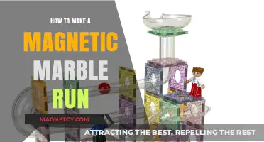 Crafting Creativity: DIY Magnetic Marble Run Guide
