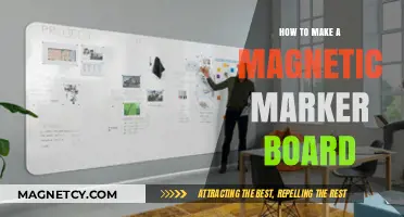 Crafting Your Own Magnetic Marker Board: A DIY Guide