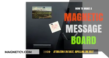 Crafting a Magnetic Message Board: A DIY Guide