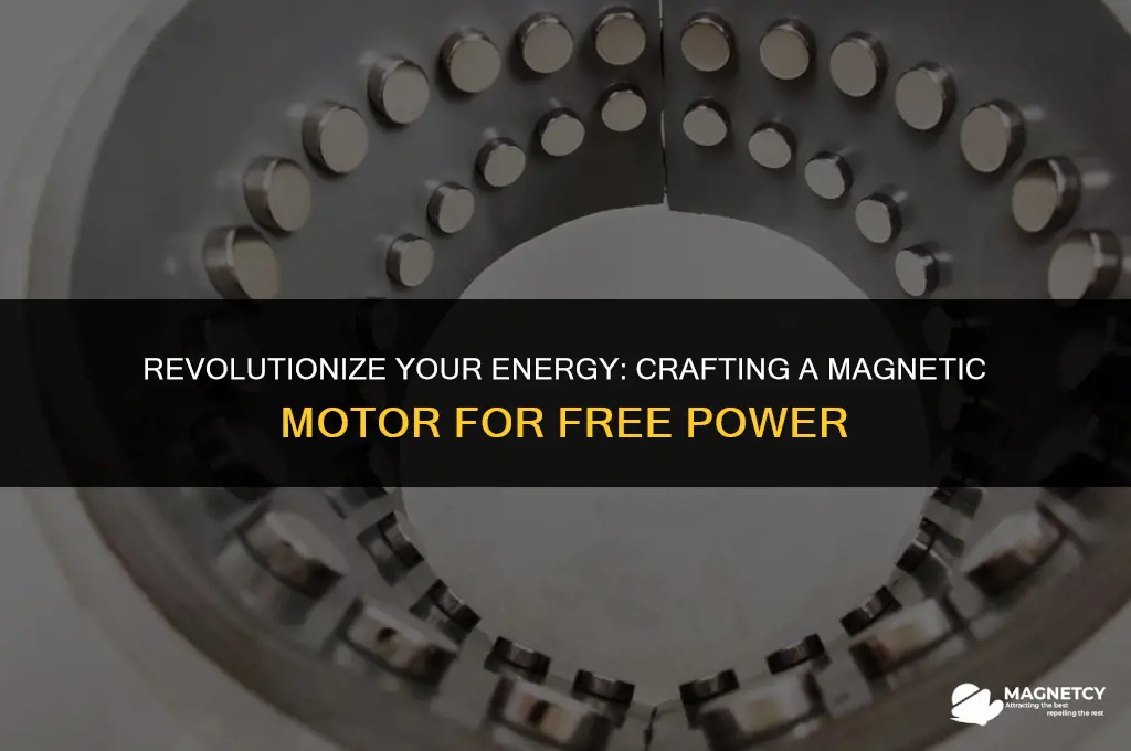 how to make a magnetic motor free energy