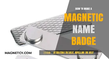 Crafting Magnetic Name Badges: A Step-by-Step Guide