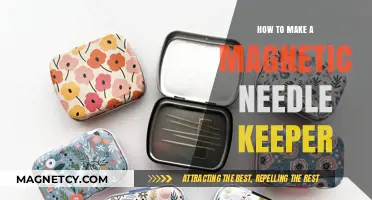Crafting Convenience: DIY Magnetic Needle Keeper Tutorial