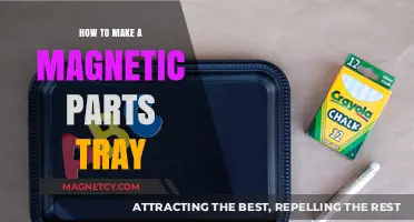 Crafting Convenience: DIY Magnetic Parts Tray for Organized Workshops