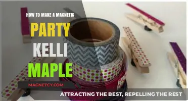 Crafting Fun: DIY Magnetic Party with Kelli Maple