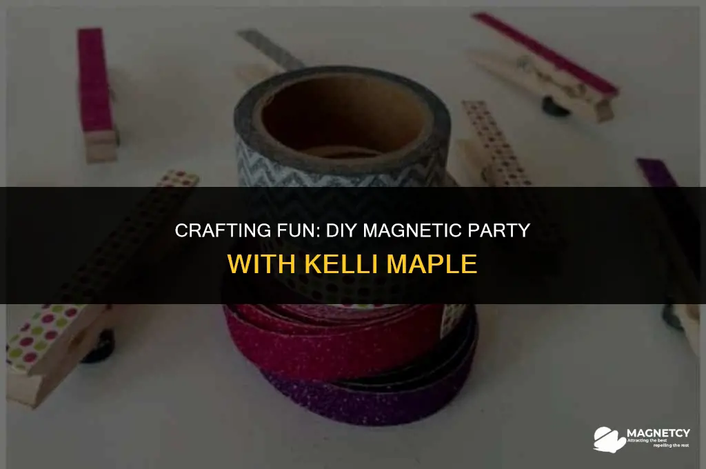 how to make a magnetic party kelli maple