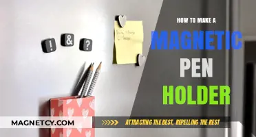Crafting Creativity: DIY Magnetic Pen Holder Tutorial