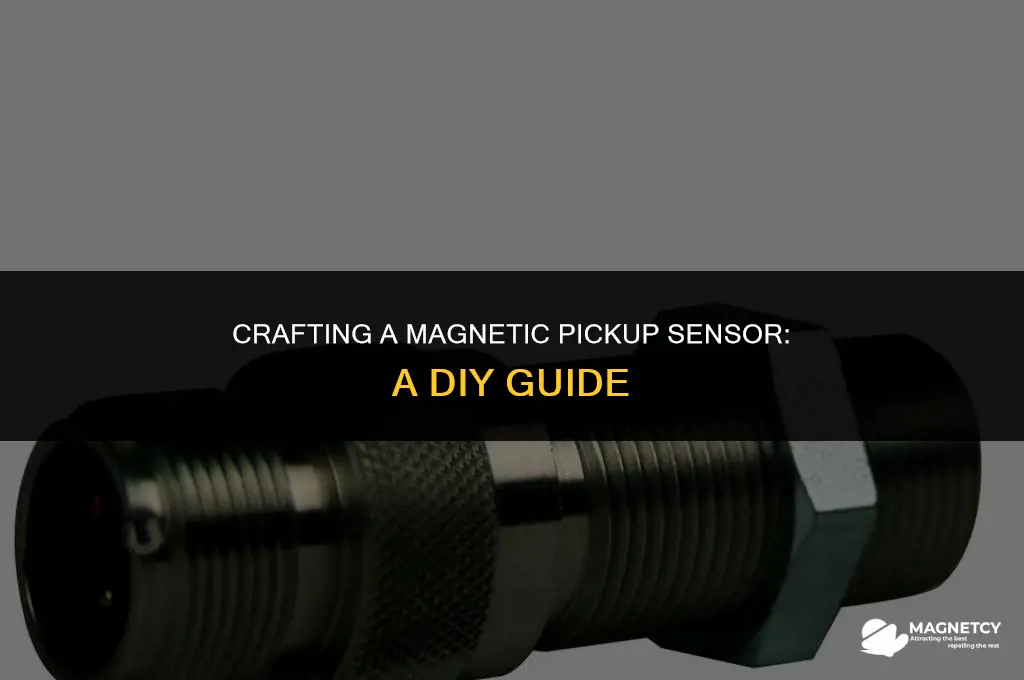 how to make a magnetic pickup sensor