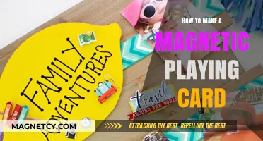 Crafting Magic: DIY Magnetic Playing Cards for Endless Tricks