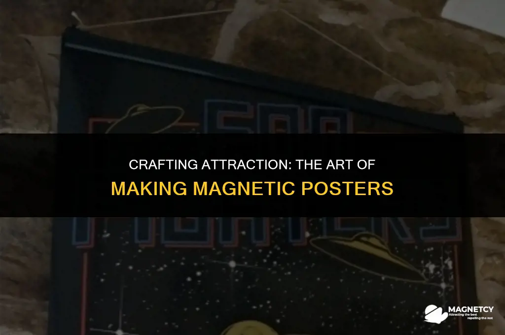 how to make a magnetic poster