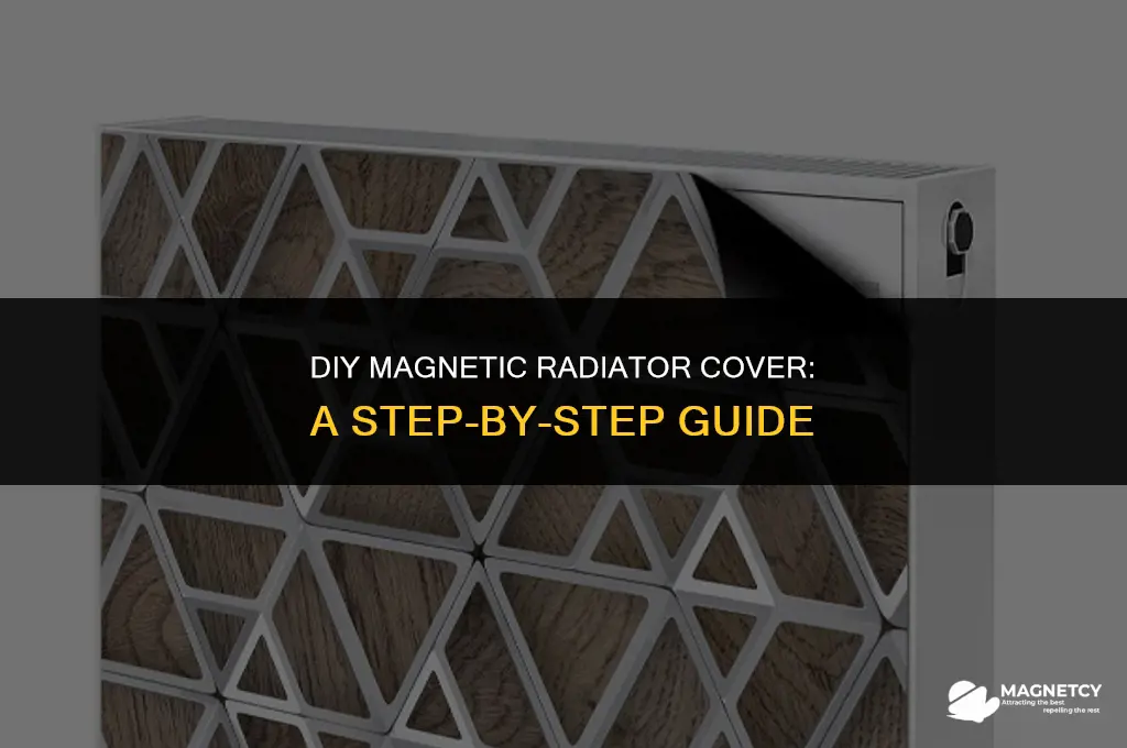 how to make a magnetic radiator cover
