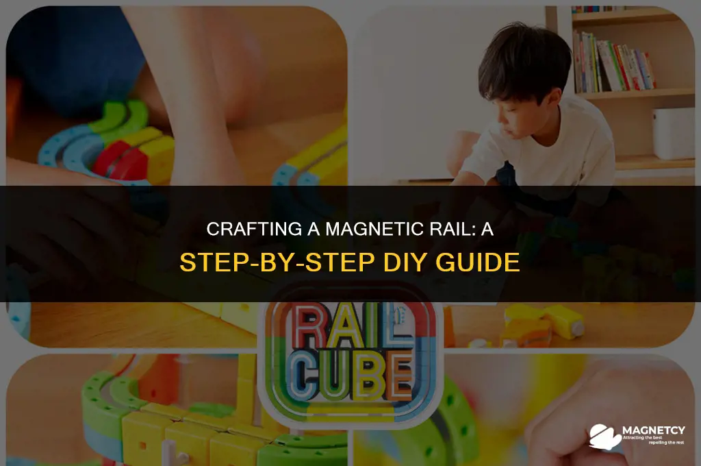 how to make a magnetic rail