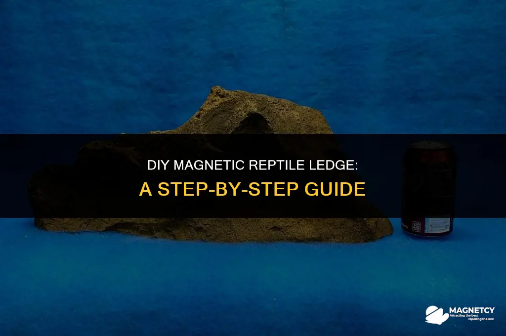 how to make a magnetic reptile ledge