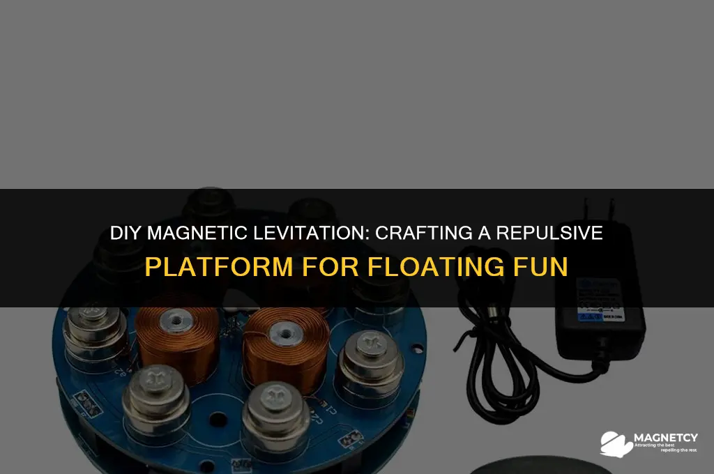 how to make a magnetic repulsion levitating platform