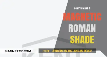 Crafting Elegance: DIY Magnetic Roman Shades for a Chic Home Makeover