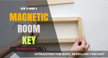 Crafting Convenience: DIY Magnetic Room Key Tutorial