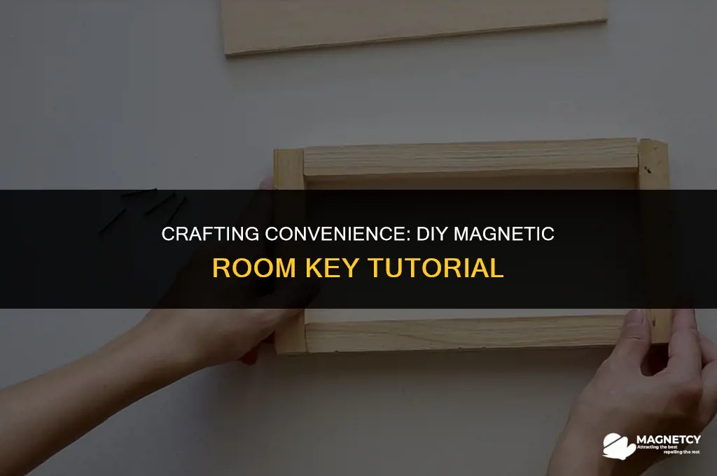 how to make a magnetic room key