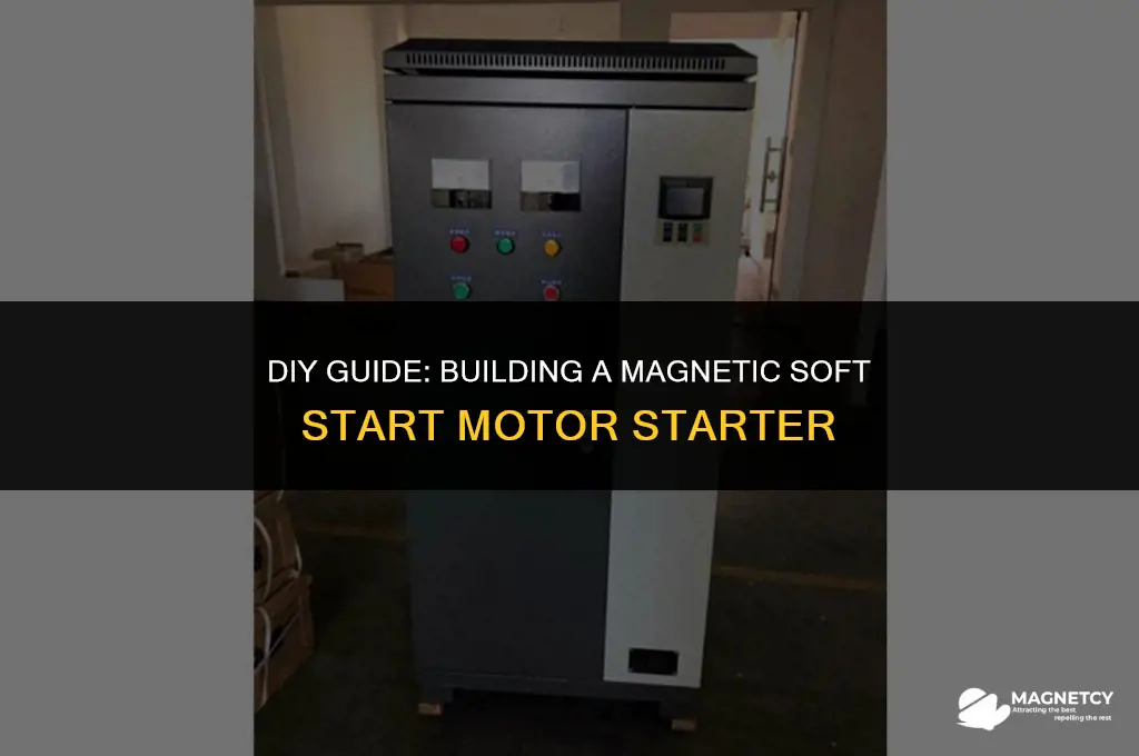 how to make a magnetic saf start motor starter