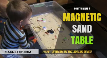 Crafting Wonder: DIY Magnetic Sand Table for Sensory Play