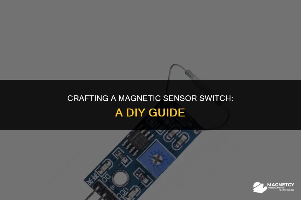 how to make a magnetic sensor switch