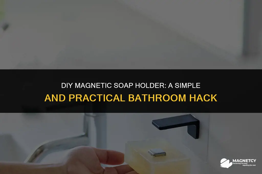 how to make a magnetic soap holder