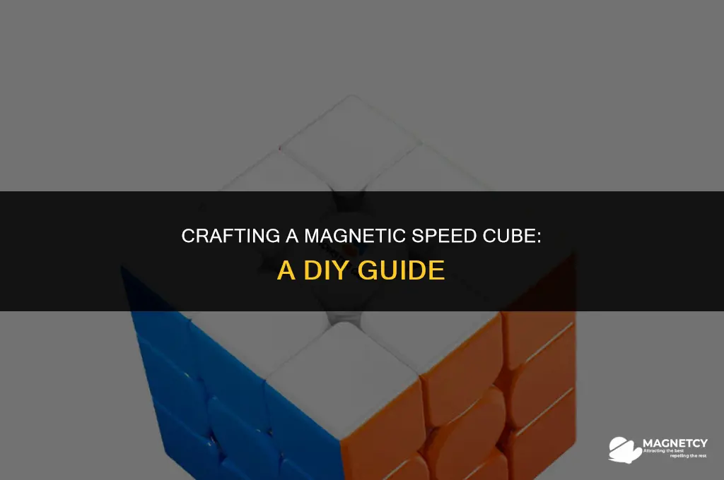 how to make a magnetic speed cube