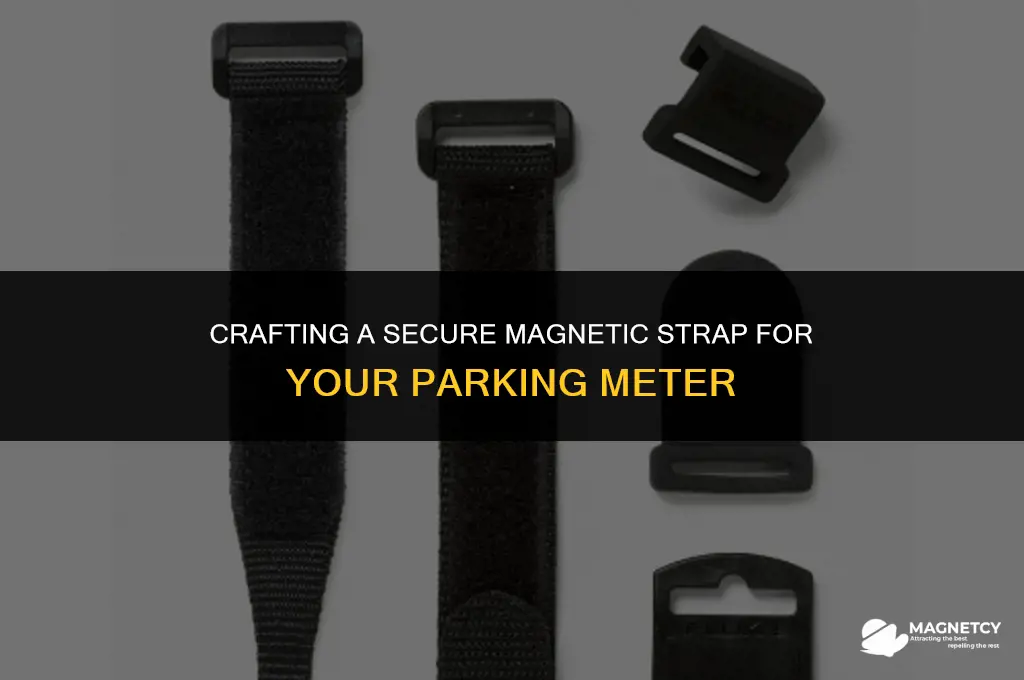 how to make a magnetic strap for your meter