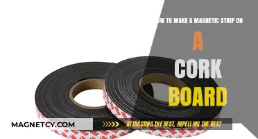 DIY Magnetic Cork Board Strip: A Simple Guide