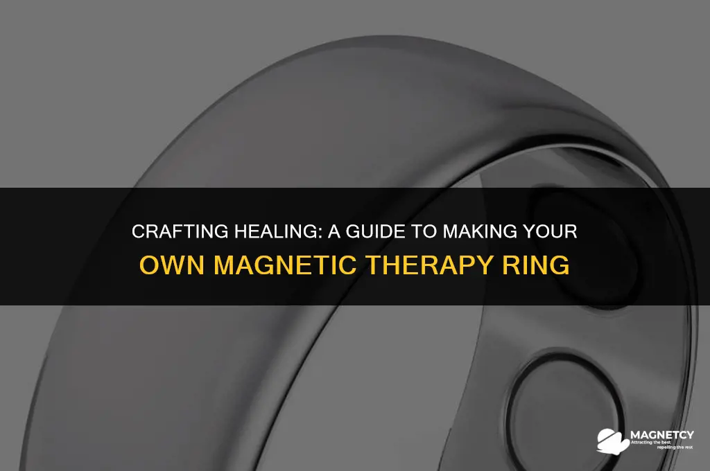 how to make a magnetic therapy ring