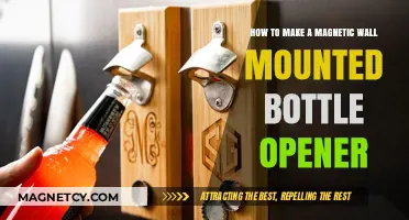 DIY Magnetic Wall-Mounted Bottle Opener: A Handy Guide