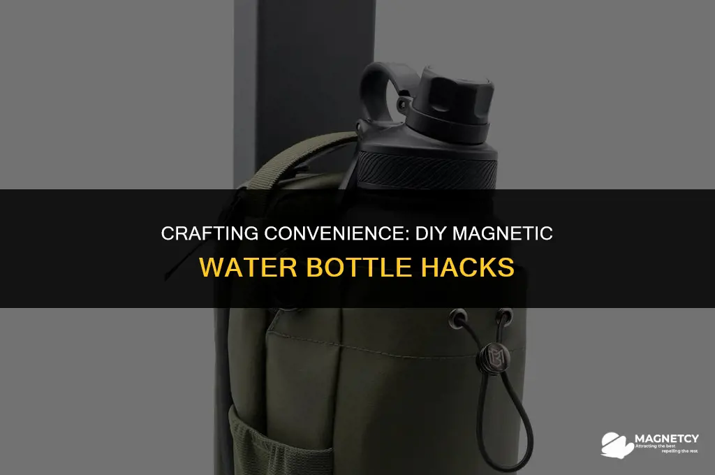 how to make a magnetic water bottle