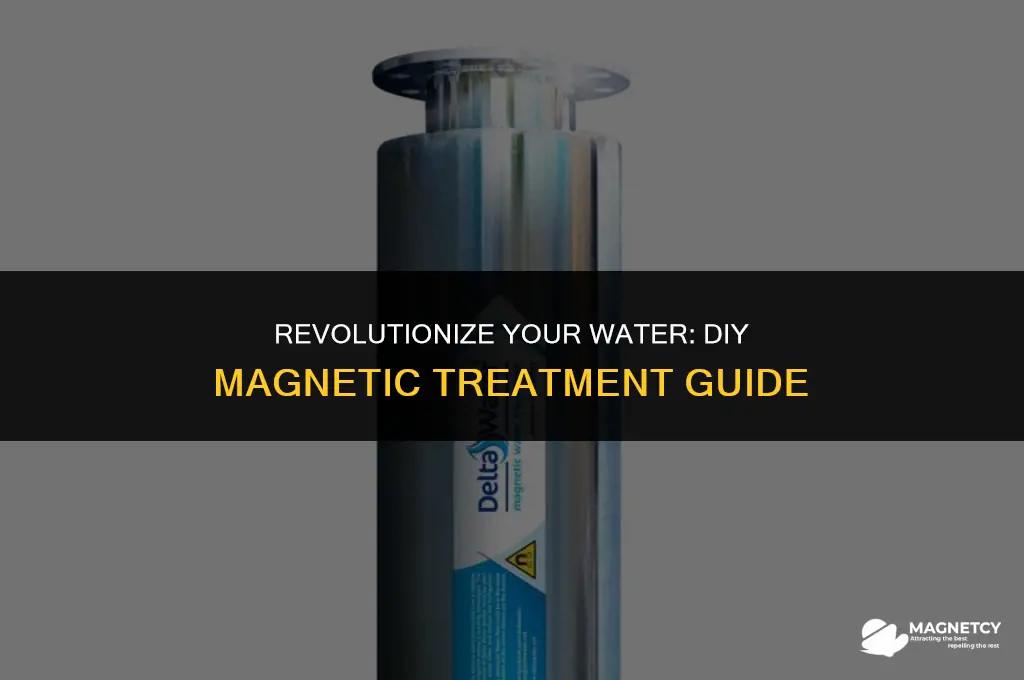 how to make a magnetic water treatment