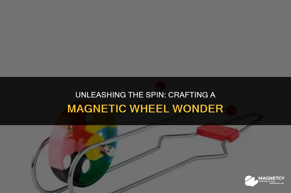 how to make a magnetic wheel spin