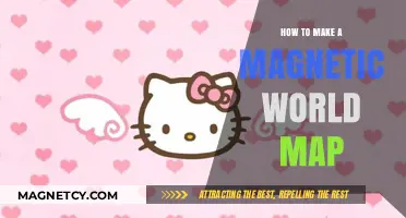 Crafting a Magnetic World Map: A DIY Guide