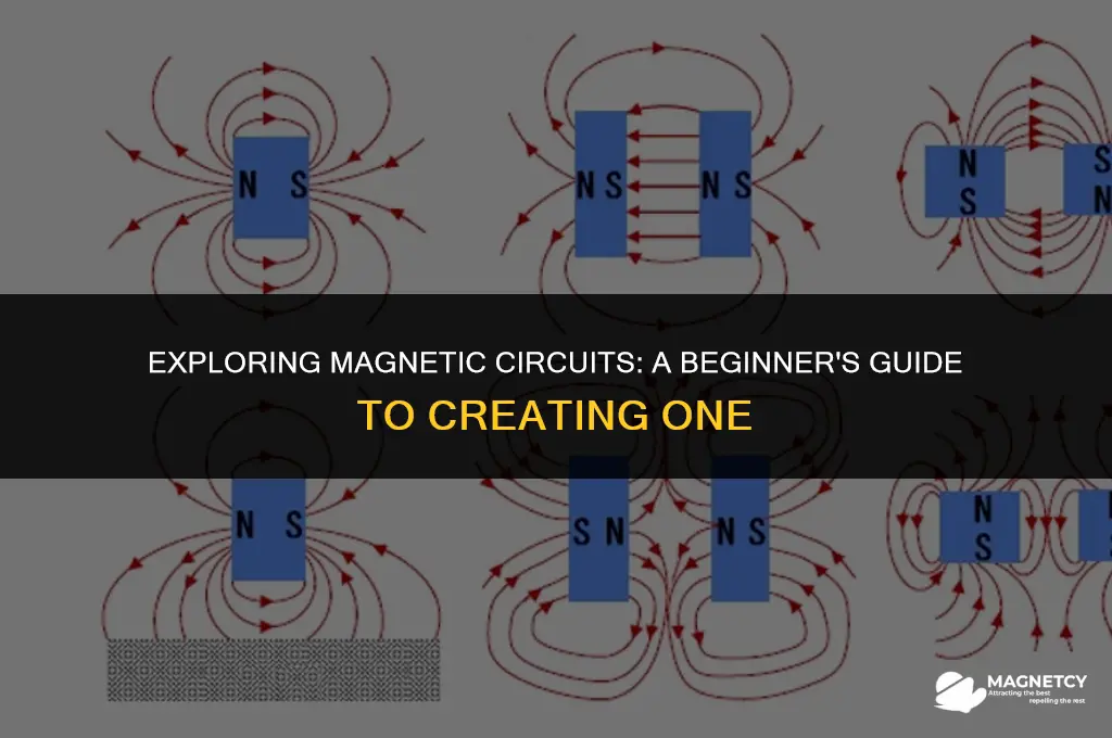 how to make a magnets circut explore one