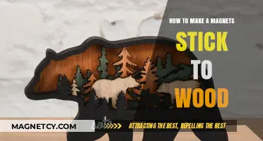 Unlocking the Secret: Making Magnets Adhere to Wood Surfaces