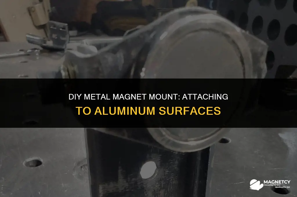 how to make a metal magnet mount on aluminum