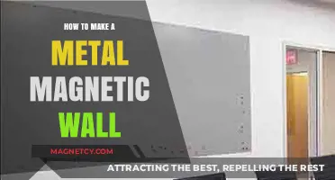 Crafting a Magnetic Metal Wall: A DIY Guide