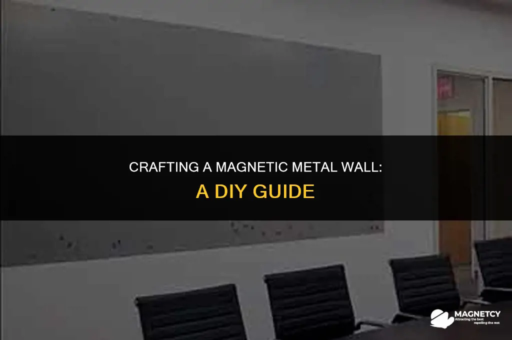 how to make a metal magnetic wall